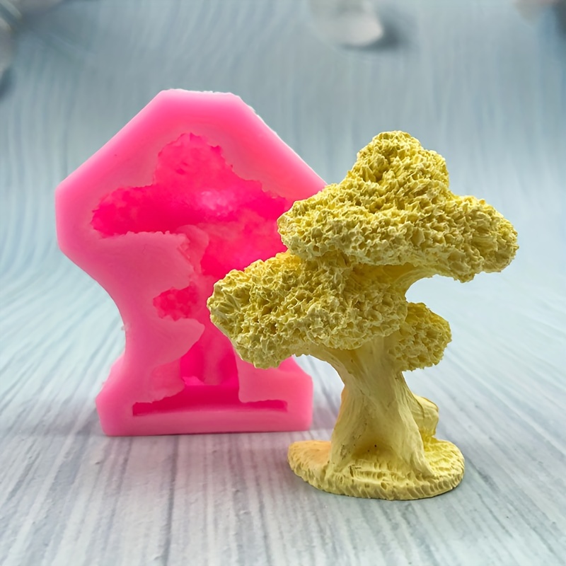 Bonsai Garden Mini - 1 Peça, Molde de Silicone Pequeno