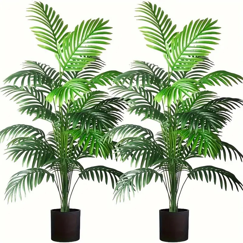 Bonsai Garden Kit - 24 folhas areca palma plantas artificiais