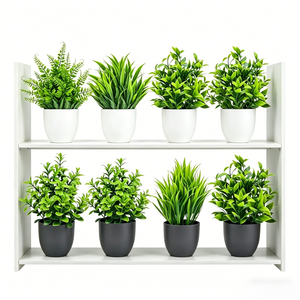 Bonsai Garden Mini - Conjunto de 4 Plantas Artificiais Mini