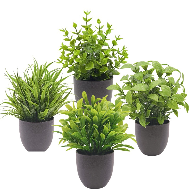 Bonsai Garden Mini - Bonsai de Planta Verde Simulada, Decoração
