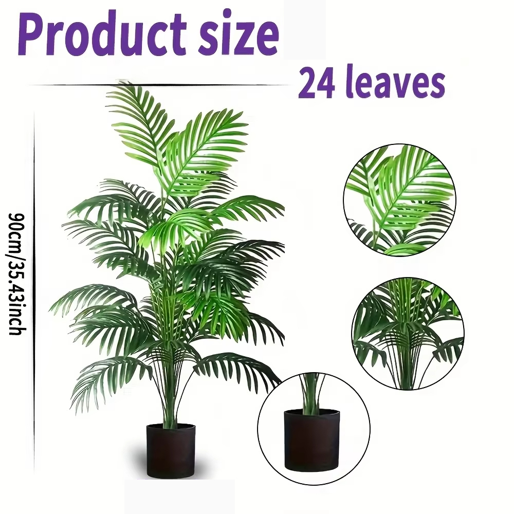 24 folhas areca palma plantas  - Bonsai Garden Kit avaliação e preço