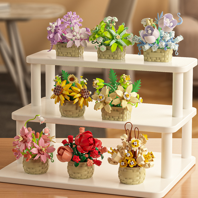 Diy moc vaso rosa girassol pla - Bonsai Garden Experts avaliação e preço