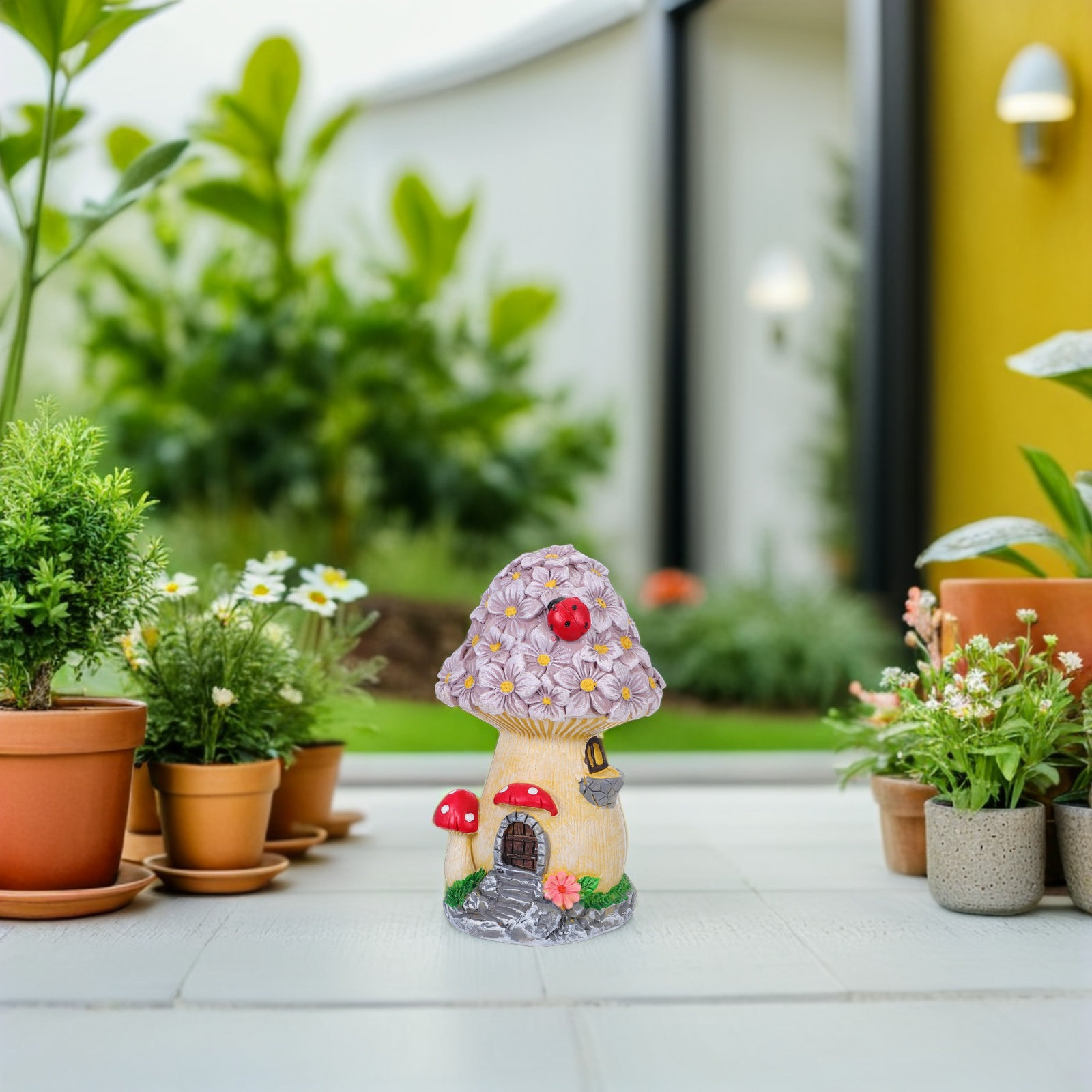 Estátua Decorativa de Resina e - Bonsai Garden Mini avaliação e preço