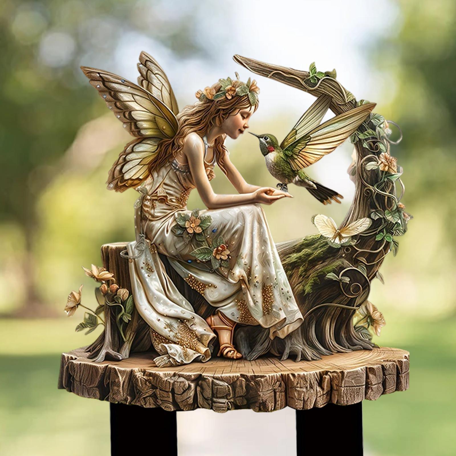 Fada decorativa jardim estaca  - Bonsai Garden Kit avaliação e preço