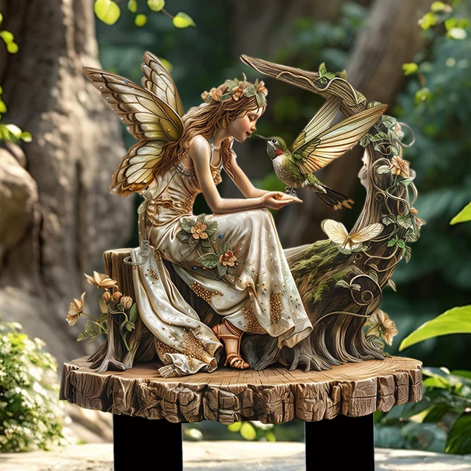 Fada decorativa jardim estaca  - Bonsai Garden Kit avaliação e preço