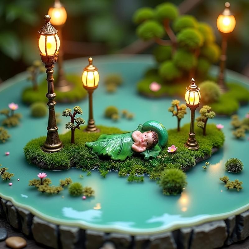 Estatueta Miniatura de Fada em - Bonsai Garden Mini avaliação e preço