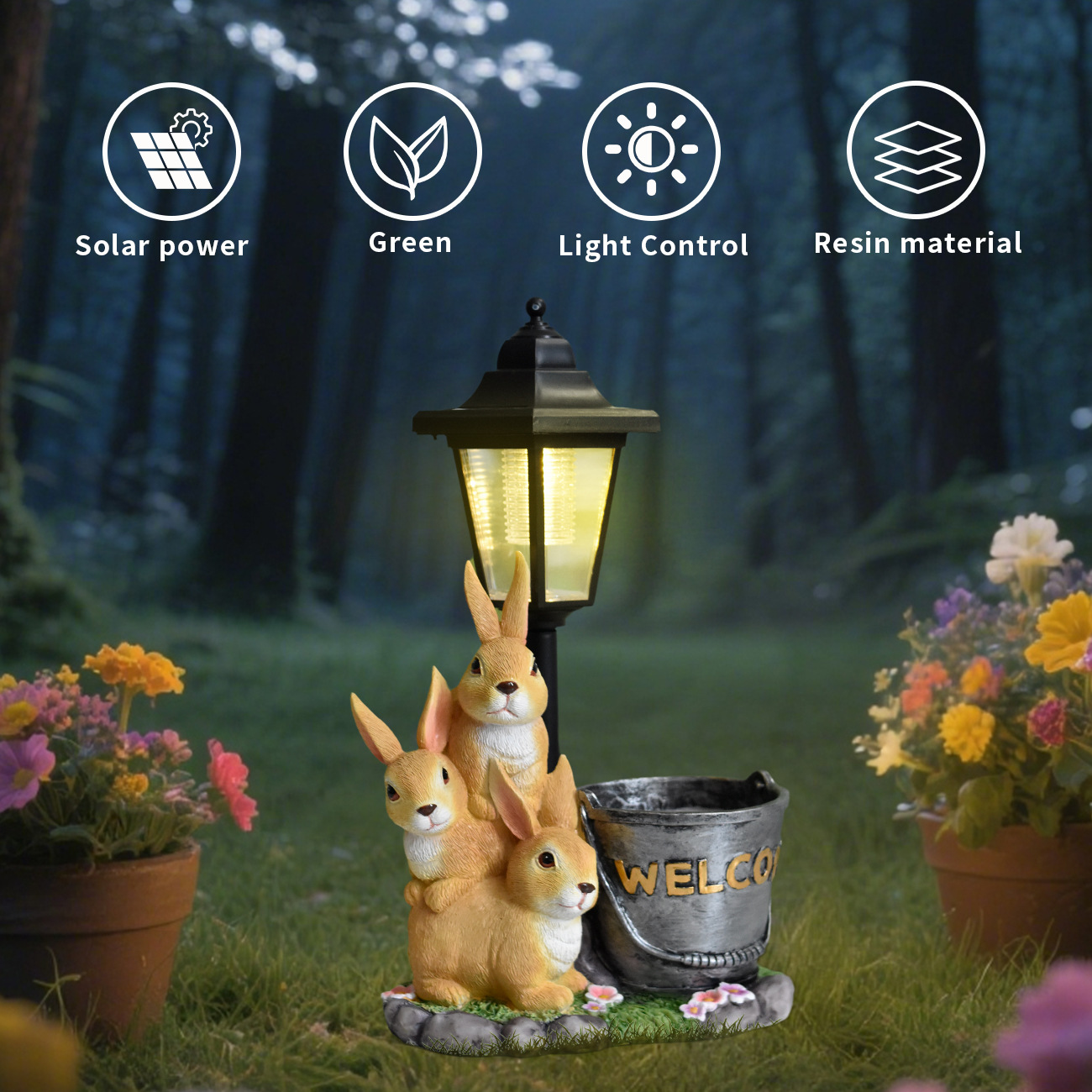 Nova luminária solar de jardim - Bonsai Garden Kit avaliação e preço